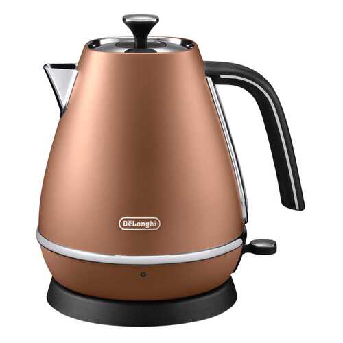 Чайник электрический Delonghi KBI 2001.CP Light Brown в Редмонд