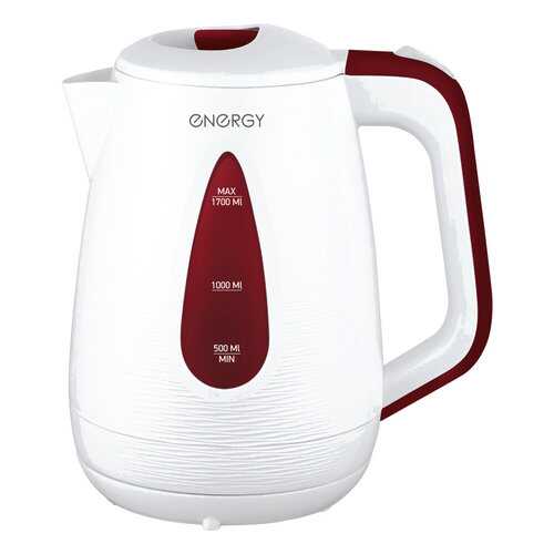 Чайник электрический Energy E-214 White/Red в Редмонд