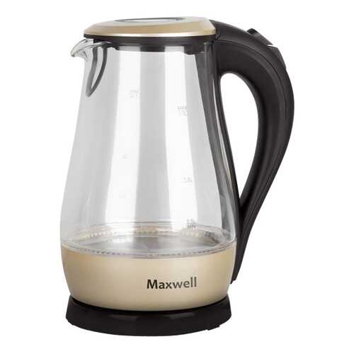 Чайник электрический Maxwell MW-1041GD Black/Beige в Редмонд