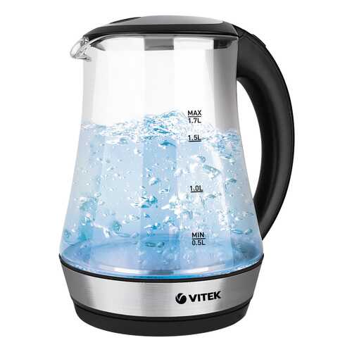 Чайник электрический Vitek VT-7035 TR Black/Silver в Редмонд