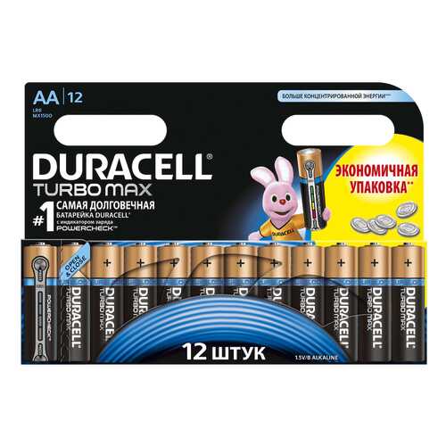 Батарейка Duracell LR6/MX 1500-12 BL 12 шт в Редмонд