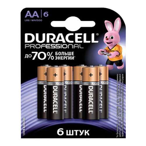 Батарейка Duracell Professional LR6-6BL 6 шт в Редмонд