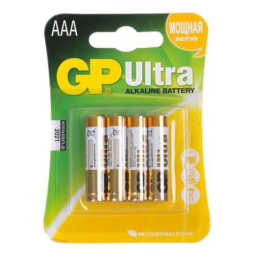 Батарейка GP Batteries Super Alkaline 15AU 4 шт в Редмонд