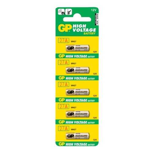 Батарейка GP Batteries Super Alkaline 27A 5 шт в Редмонд