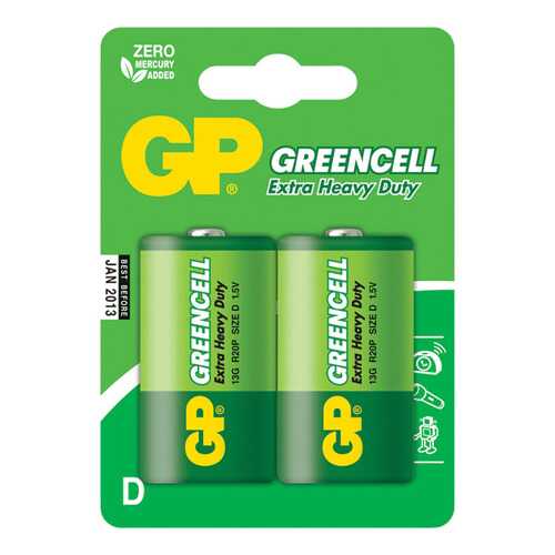 Батарейка GP Greencell D R20-2P 13G-2SB2 2 шт в Редмонд