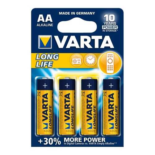 Батарейка Varta LONGLIFE 4 шт в Редмонд