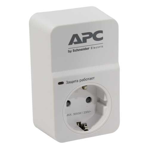 Сетевой фильтр APC Essential SurgeArrest P1-RS, 1 розетка White в Редмонд