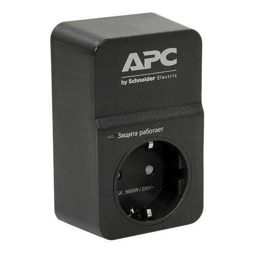 Сетевой фильтр APC PM1WB-RS, 1 розетка Black в Редмонд