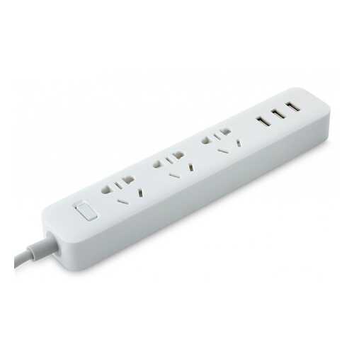 Сетевой фильтр Xiaomi Mi Power Strip, 3 розетки, 1,8 м, White в Редмонд