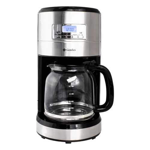 Кофеварка капельного типа Gemlux GL-DCM-3 Black/Silver в Редмонд