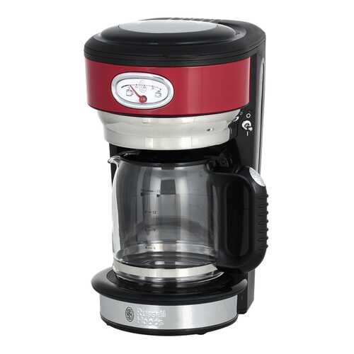 Кофеварка капельного типа Russell Hobbs Retro Ribbon Red (21700-56) в Редмонд