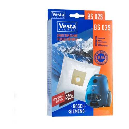 Пылесборник Vesta filter BS 02 S 4шт в Редмонд