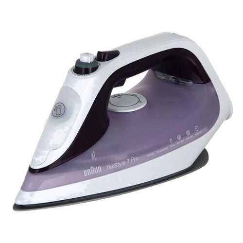 Утюг Braun TexStyle 7 SI7066 VI White/Purple в Редмонд