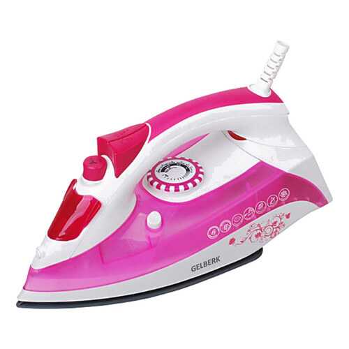 Утюг Gelberk GL-707 White/Pink в Редмонд