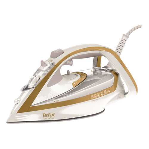 Утюг Tefal Turbo Pro FV5654E0 White/Gold в Редмонд