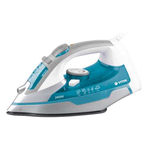 Утюг VITEK VT-1258 White/Cyan в Редмонд