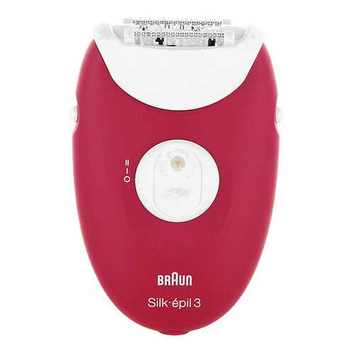 Эпилятор Braun Silk-epil 3-3410 White/Pink в Редмонд