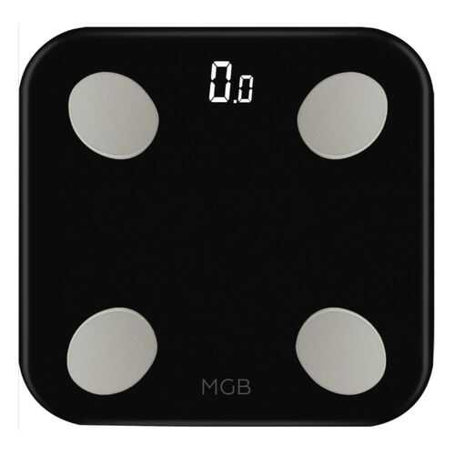 Весы напольные MGB Body Fat Scale Glass Edition Black в Редмонд