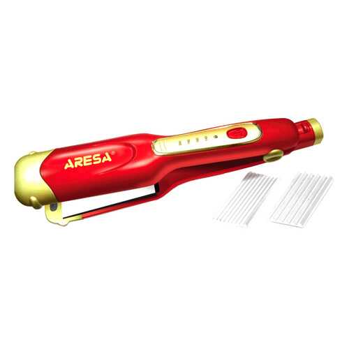 Выпрямитель волос Aresa AR-3322 Gold/Red в Редмонд