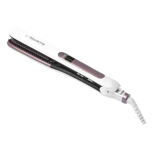 Выпрямитель волос Rowenta Brush & Straight SF7510F0 White/Pink в Редмонд