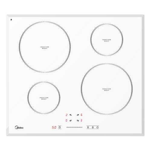 Встраиваемая варочная панель индукционная Midea MIH 64721FW White в Редмонд